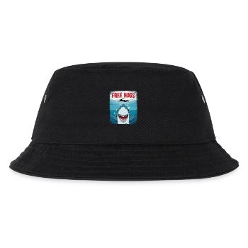 Câlins de requin drôles gratuits Drôles - Bob Enfant - noir - Devant