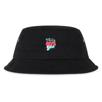 Like Totally An 80s Girl Retro Vibes - Kids’ Bucket Hat - black - Front