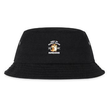 Tut mir leid, dass mein Bartagame meine Hausaufgaben gefressen hat - Kinder Bucket Hat - Schwarz - Vorne