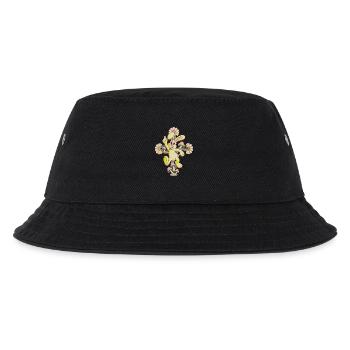 Pastellhase Disko-Tanz - Kinder Bucket Hat - Schwarz - Vorne