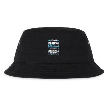 Animal Rescue Animal Shelter Foster Family Adoption - Kids’ Bucket Hat - black - Front