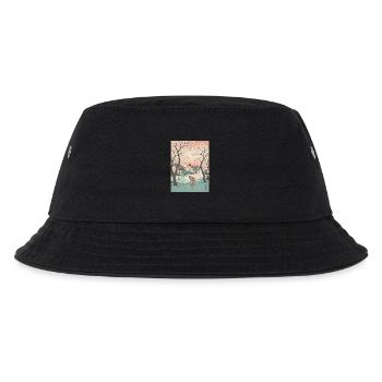 Traditional Japanese cherry blossoms - Kids’ Bucket Hat - black - Front