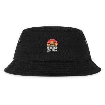  Ohne Huf Kein Move Lustiger Spruch Für - Kinder Bucket Hat - Schwarz - Vorne