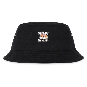 Schlafi Schlafi Hamster Design - Kids’ Bucket Hat - black - Front