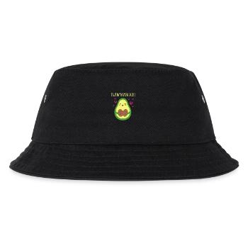 Zwilling Mutter Zwillinge Mama Geschenk - Kinder Bucket Hat - Schwarz - Vorne