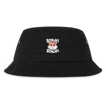 Schlafi Schlafi Hamster Design - Kids’ Bucket Hat - black - Front