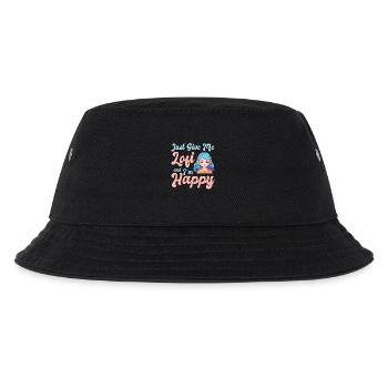 Lofi Hip Hop Relaxing Jazz Music Mix Genre Lofi - Kids’ Bucket Hat - black - Front