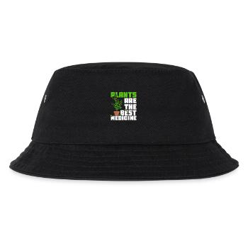 Plant Medicine - Kids’ Bucket Hat - black - Front