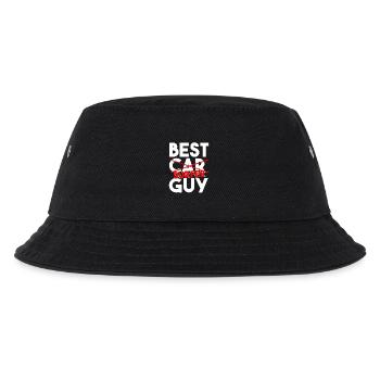 Best Surfer Guy Funny Surfing Typography - Kids’ Bucket Hat - black - Front