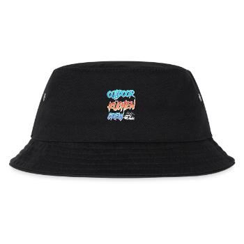 Küchenchef OUTDOOR KÜCHEN CREW Lustig - Kinder Bucket Hat - Schwarz - Vorne
