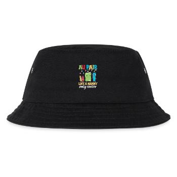  Babysitter Appreciation Au Pair Worker Nanny Au - Kids’ Bucket Hat - black - Front