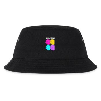 Thai boxing Kickboxer Kickboxing Muay thai - Kinder Bucket Hat - Schwarz - Vorne