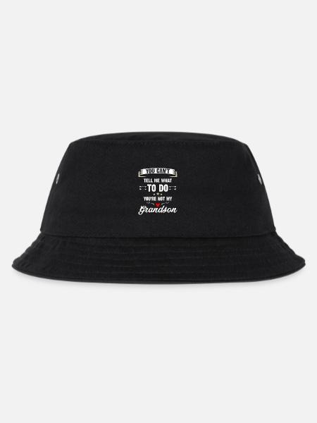Not Your Grandson Tee - Kids’ Bucket Hat - black