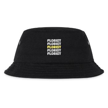 Occupation: Florist - Kids’ Bucket Hat - black - Front