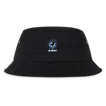Breakdance B-Boy Streetdance Hip Hop - Kinder Bucket Hat - Schwarz - Vorne