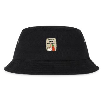 Asia Nudeln Sriracha Love  - Kinder Bucket Hat - Schwarz - Vorne