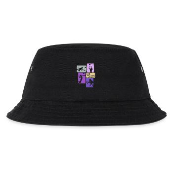 Volleyball Mädchen Beachvolleyball Volleyballerin - Kinder Bucket Hat - Schwarz - Vorne