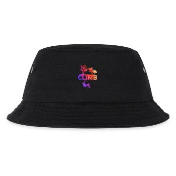 Climb Gradient Silhouette - Kids’ Bucket Hat - black - Front