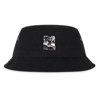 Surfer Löwe - Kinder Bucket Hat - Schwarz - Vorne