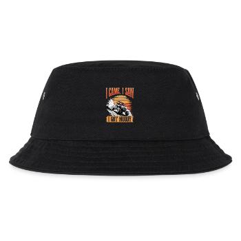 UTV Off Road 4 Wheeler Side by side - Kids’ Bucket Hat - black - Front