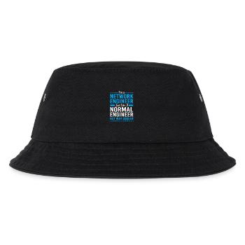 Network Computer Scientist Programmer Admin - Kids’ Bucket Hat - black - Front