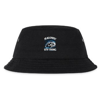 UTV Off Road 4 Wheeler Side by side - Kids’ Bucket Hat - black - Front