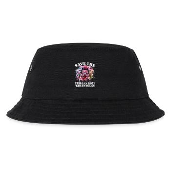 Save Chile Vogelspinne - Kinder Bucket Hat - Schwarz - Vorne