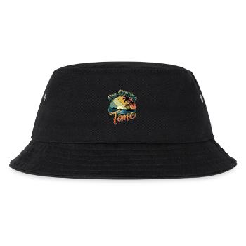 Family Vacation Trip Cruising On Cruise Time - Kids’ Bucket Hat - black - Front