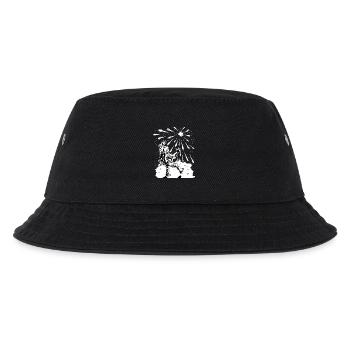 Astronaut Apocalypse-Shirt - Kinder Bucket Hat - Schwarz - Vorne