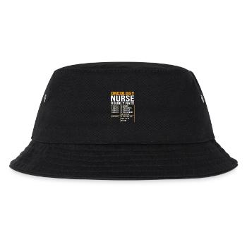 Kinderkrebs Krebs-Überlebender Krebs stinkt - Kinder Bucket Hat - Schwarz - Vorne