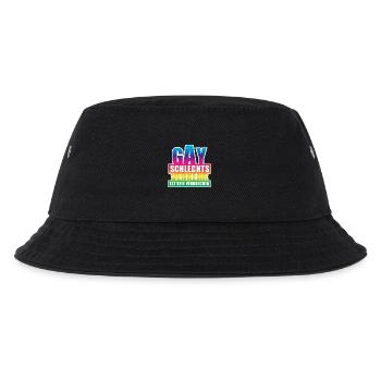 Gay schlechtsverkehr  / Lustiges Wortspiel, Pride - Kinder Bucket Hat - Schwarz - Vorne