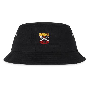 Serial Griller Series Grillmeister - Kids’ Bucket Hat - black - Front