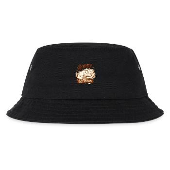 Cat sleeps: Sorry, have plans Procrastination - Kids’ Bucket Hat - black - Front