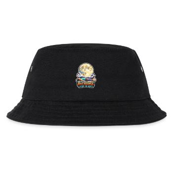 Mondmeditation, Mondachtsamkeit, Spirituell - Kinder Bucket Hat - Schwarz - Vorne
