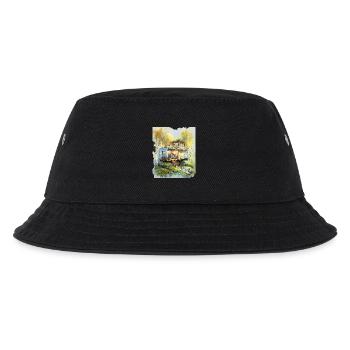 Container Life Woodland Studio - Kids’ Bucket Hat - black - Front