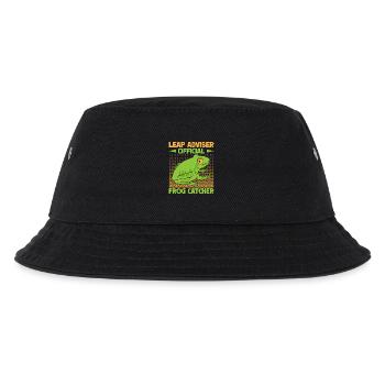 Frog Catcher Leap Adviser Official Frog - Kids’ Bucket Hat - black - Front