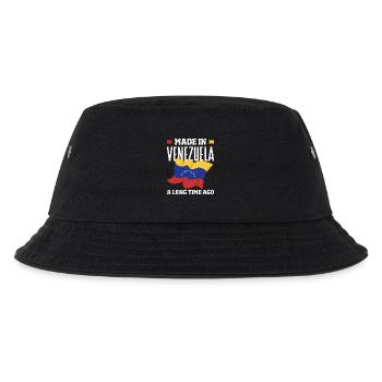 Venezuela Flagge Stolz & Heimat Venezuela - Kinder Bucket Hat - Schwarz - Vorne