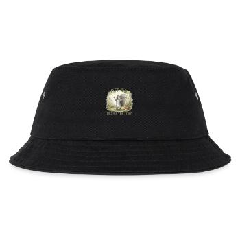 Auf, Um Den Herrn Zu Preisen Christ Eichhörnchen - Kinder Bucket Hat - Schwarz - Vorne