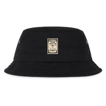 Lesezeichen für lineare Zeit | Sci-Fi Buch - Kinder Bucket Hat - Schwarz - Vorne