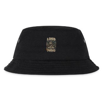 Shanty Choir Sea Salon Songs Loud Wrong And Proud - Kids’ Bucket Hat - black - Front