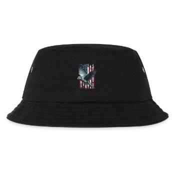 Pionus Parrot US Rotsteisspapagei - Kinder Bucket Hat - Schwarz - Vorne