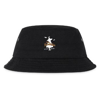 MEIN HEXENKOSTÜM IST IN DER WÄSCHE Halloween - Kinder Bucket Hat - Schwarz - Vorne