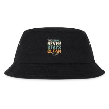 Kennel technician, kennel assistant, animal care - Kids’ Bucket Hat - black - Front