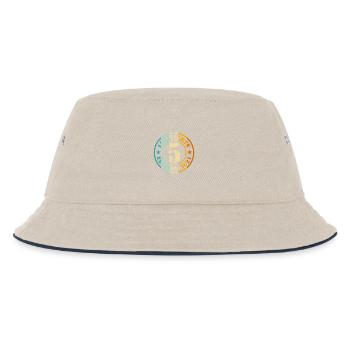 5. Geburtstag Junge Mädchen - Kinder Bucket Hat - Natur/Navy - Vorne