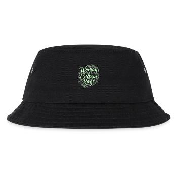 Woman of a Certain Rage Saying - Kids’ Bucket Hat - black - Front