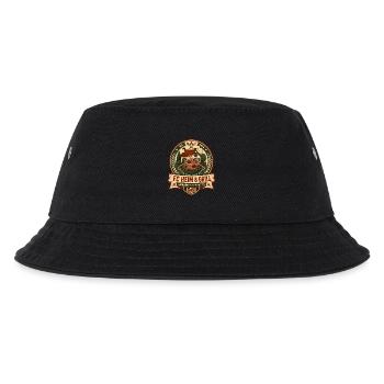 FC Heim & Grill - Kinder Bucket Hat - Schwarz - Vorne