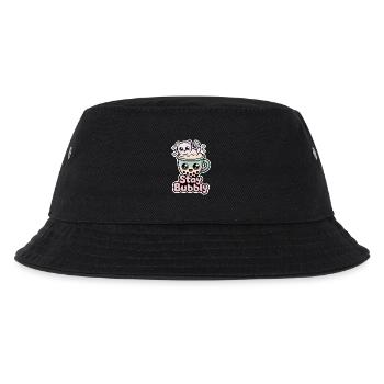 Chemise Stay Pétillante avec Chat – Chemise Bubble Tea - Bob Enfant - noir - Devant