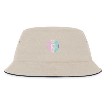 15. Geburtstag Junge - Kinder Bucket Hat - Natur/Navy - Vorne