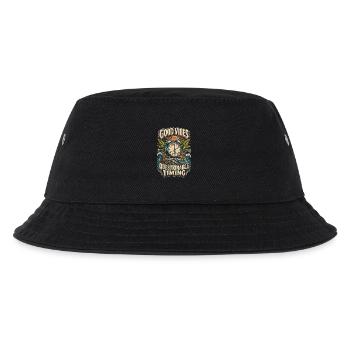 Belize Belizische Wurzel Questionable Timing - Kinder Bucket Hat - Schwarz - Vorne