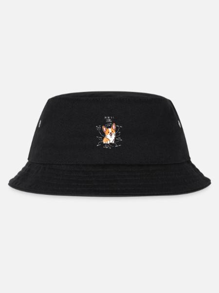 Corgi-Hundeanatomie - Kinder Bucket Hat - Schwarz
